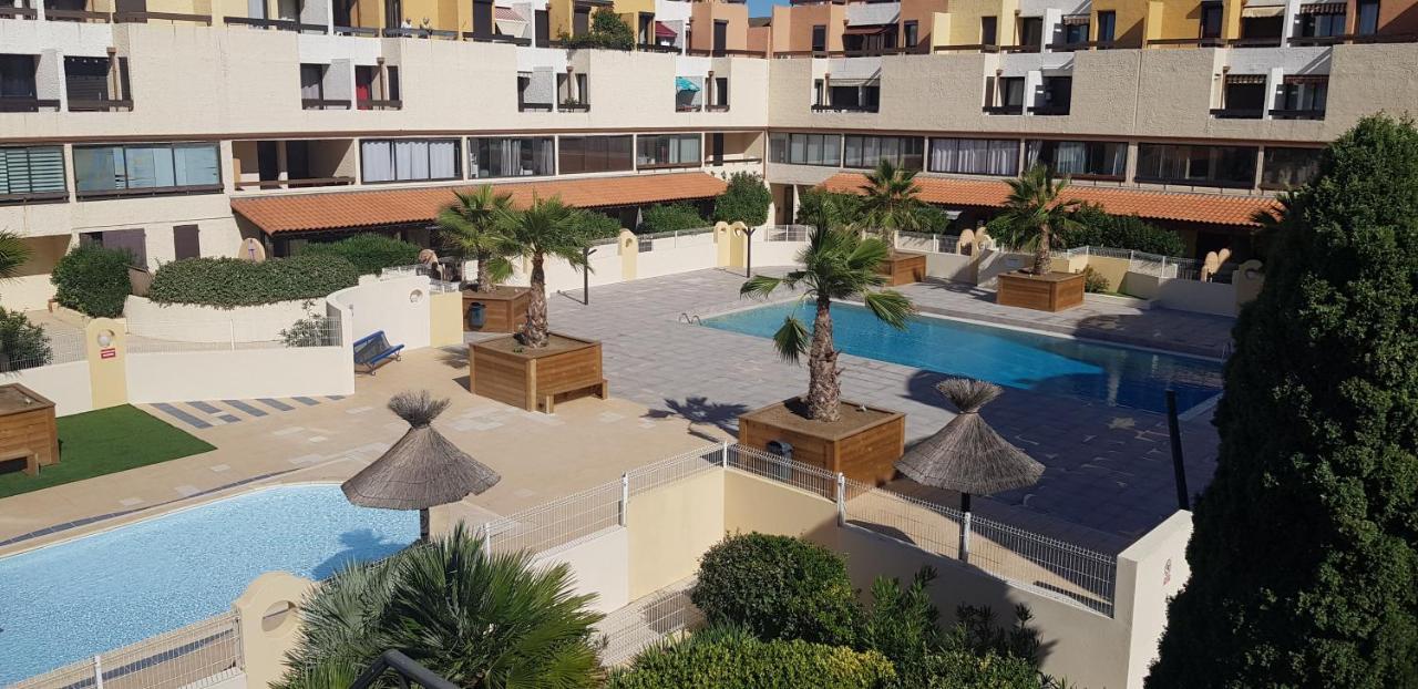 Appartement-Gruissan-Port-T2-2chambres-5pers-climatisé-Parking-ValFred Exterior foto
