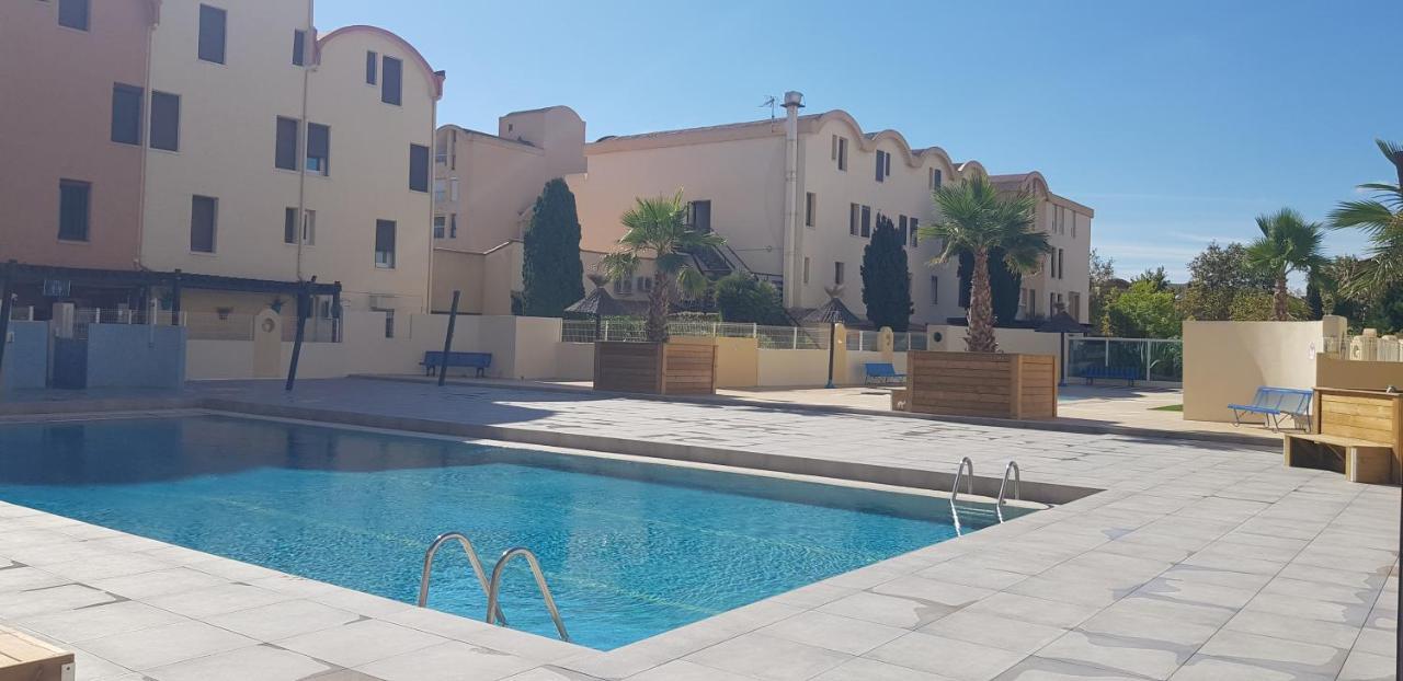 Appartement-Gruissan-Port-T2-2chambres-5pers-climatisé-Parking-ValFred Exterior foto