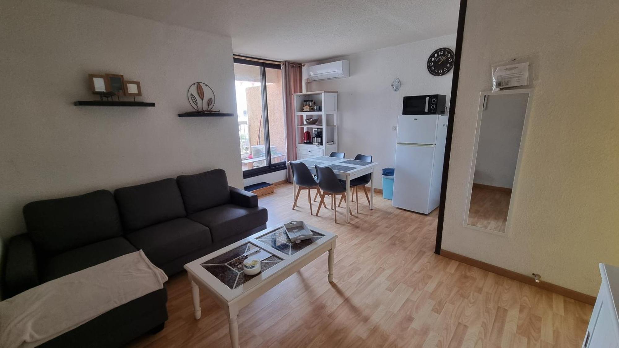 Appartement-Gruissan-Port-T2-2chambres-5pers-climatisé-Parking-ValFred Exterior foto